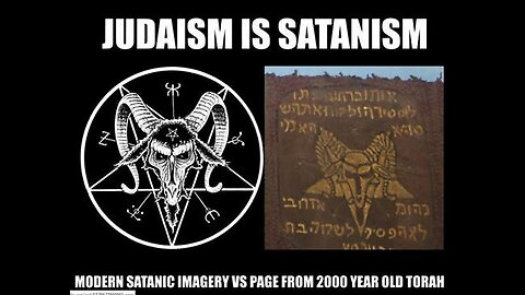 SATANIC JUDAISM EXPOSED - AS ABOVE SO BELOW