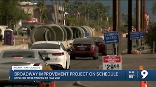 Broadway improvement project expected to be completed by fall 2021