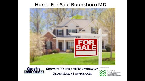 Home For Sale Boonsboro MD Landscaping Contractor