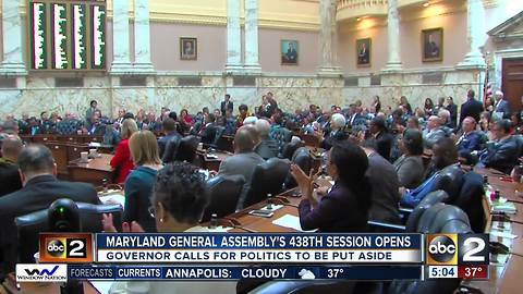 Priorities for 2018 MD General Assembly include tax reform, health care, crime reduction