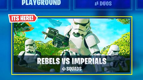 *NEW* "REBELS VS IMPERIALS" LTM In Fortnite Chapter 2! (Fortnite x Starwars)