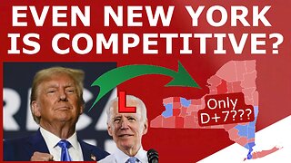PURPLE NEW YORK? - New Poll Shows Trump SURGING in Biden+23 Dem Stronghold