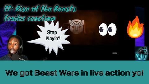 Transformers: Rise of The Beasts Teaser Trailer Reaction