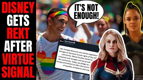 Disney Gets DESTROYED After Fake Marvel Virtue Signal! | It Will NEVER Be Woke Enough For Activists