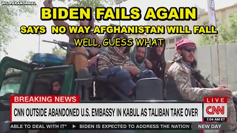 FAKE PRESIDENT GOES MISSING AFTER AFGHANISTAN FALLS TO TALIBAN - VACCINE INJURIES AND MORE MANDATES