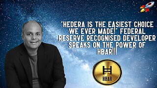 Federal Reserve Recognised Developer Speaks On The Power Of HBAR!!!