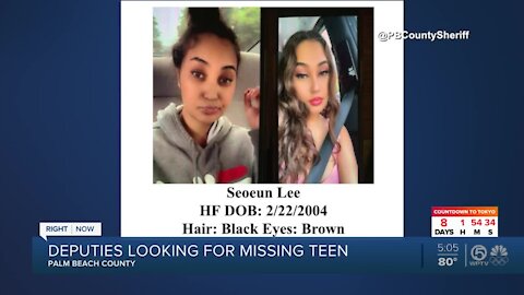 17-year-old girl from West Palm Beach missing since June