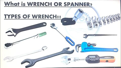 Spanner | Wrench | Type of spanner | Type of wrench | Hand tools #spanner #handtools #handtool