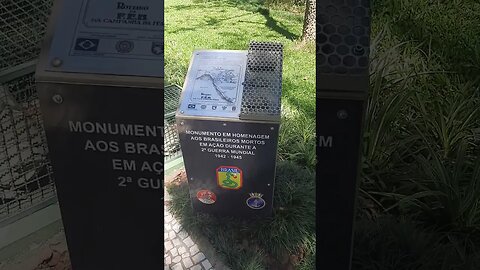 CAMINHO DA FEB MONUMENTO HOMENAGEM AOS MORTOS DA SEGUNDA GUERRA MUNDIAL MONTE CASTELO ITALIA