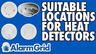 Locations Suitable For Installing Heat Detectors