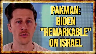 David Pakman RATIOED for PRAISING Biden's Israel Policy