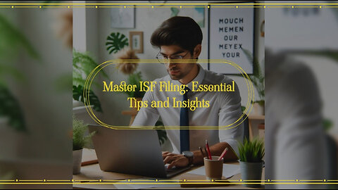Demystifying ISF Filing: Everything You Need to Know!