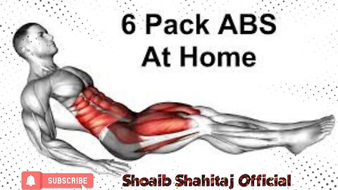 6 PACK ABS Workout At Home Ep 1