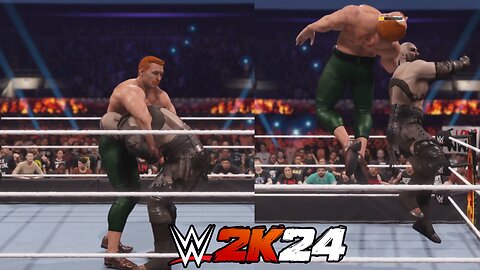 WWE 2K24: Escanor VS Kratos