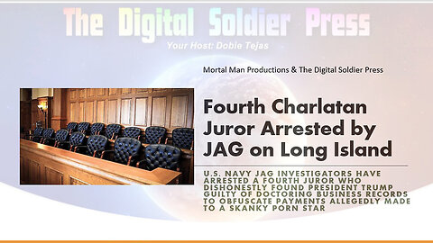 4th of 11 Charlatan Jurors Arrested by JAG on Long Island