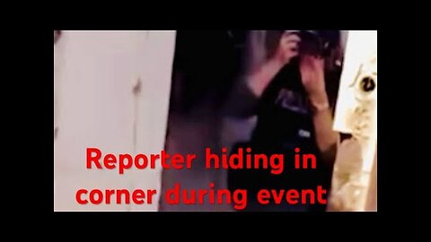BUSTED!! PRESS CAUGHT HIDING FILMING EVENT DEEPER LOOK