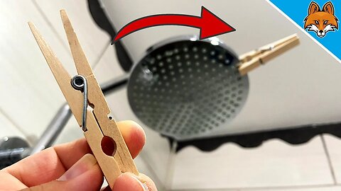 THEREFORE, you should put a clothespin on your SHOWER 💥 (surprise) 🤯