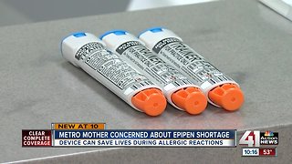 Metro mother concerned about Epipen shortage
