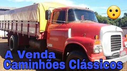 Ep.75 🚚 Caminhões Clássicos à Venda 📉 QRA Oliveira