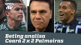 Dá pra explicar? MAURO BETING analisa Ceará 2 x 2 Palmeiras!