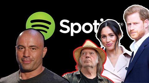 Joe Rogan APOLOGIZES after SPOTIFY BACKLASH from Prince Harry & Meghan, Neil Young! SORT OF