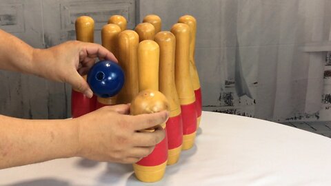 Wooden Bowling Lawn Game Set Review