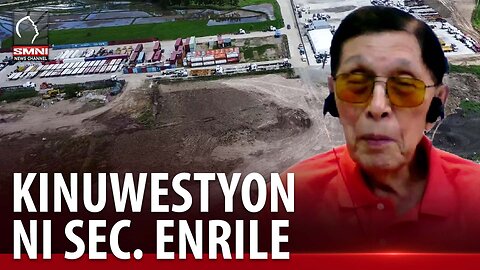 Border facility sa Angat, Bulacan, kinuwestyon ni Sec. Enrile