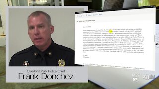 Complaint claims OP police chief filed false report