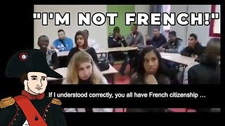 No one identifies as french, though they are citizens