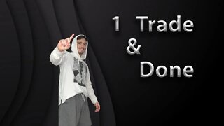 A One Minute Trading Day! (Live) Day Trading