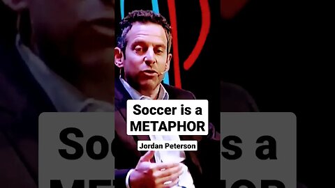 Soccer is a metaphor?... #samharris #jordanpeterson #god #sports #atheism #atheist #religion