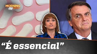 Por que Bolsonaro VETOU distribuição de ABSORVENTES?