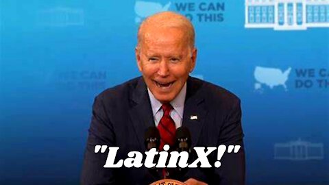 Joe Biden Uses Offensive Woke Word "LatinX"