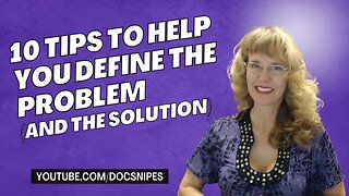 10 Steps to Help You Define the Problem and the Solution | Cognitive Behavioral Therapy