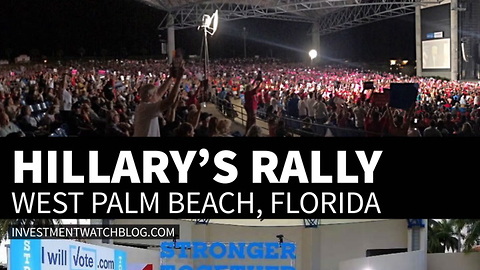 The Brutal Truth About The Difference Between Hillary's Rallies and Donald Trump's Rallies