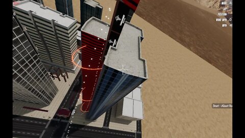 Flight Simulator Velocidrone city sfpv around the block