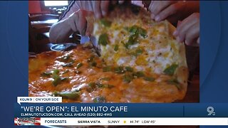 El Minuto Cafe open for takeout