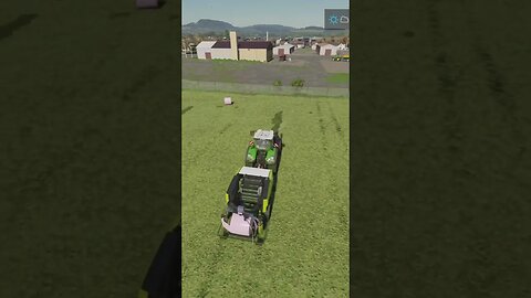Baling Pink Farming Simulator 22 #shorts