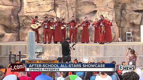 Local students perform at Springs Preserve