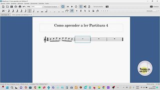 Como aprender a ler partitura parte 4