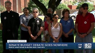 AZ Senate budget debate goes nowhere