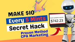 MAKE $10 Every 5 Mints With Secret Hack, CPA Marketing Strategy, Make Money From Home