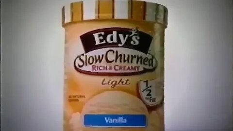 Edy's Slow Churned Ice Cream Commercial "It's Just Like The Movie 'The Mist'" (2005)