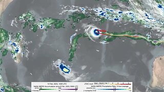 NASA Tracks Freddy, Longest-lived Tropical Cyclone on Record