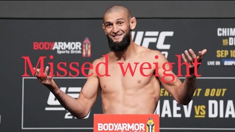 Reaction to Chimaev missing weight ahead of ufc 279