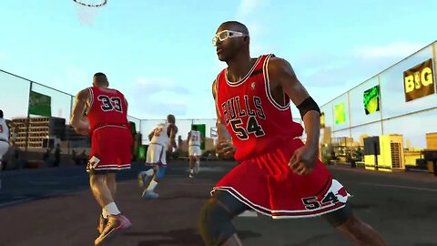 3 on 3: MJ, Scottie and Horace Grant vs Patrick Ewing, Xavier McDaniel and Gerald Wilkins II