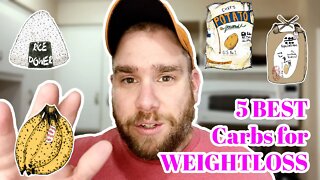 5 BEST CARBOHYDRATES to EAT on a PLANT BASED DIET for WEIGHT LOSS