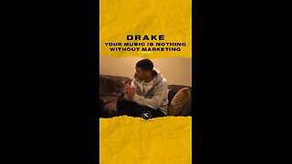 #drake Your music is nothing without marketing.