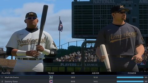 Mark McGwire Vs Sammy Sosa HR Derby Mlb The Show 23