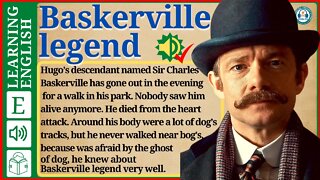 learn English through story level 2 🍁Baskerville legend | WooEnglish